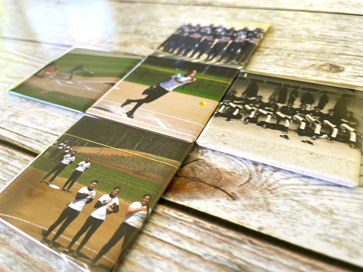 Set of 9 Custom Photo Magnets