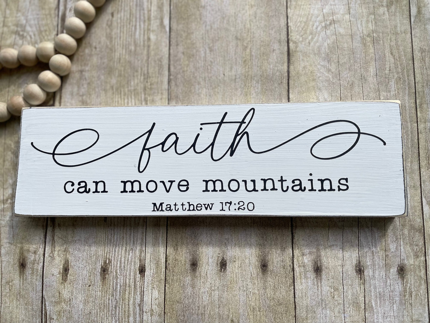 faith can move mountains