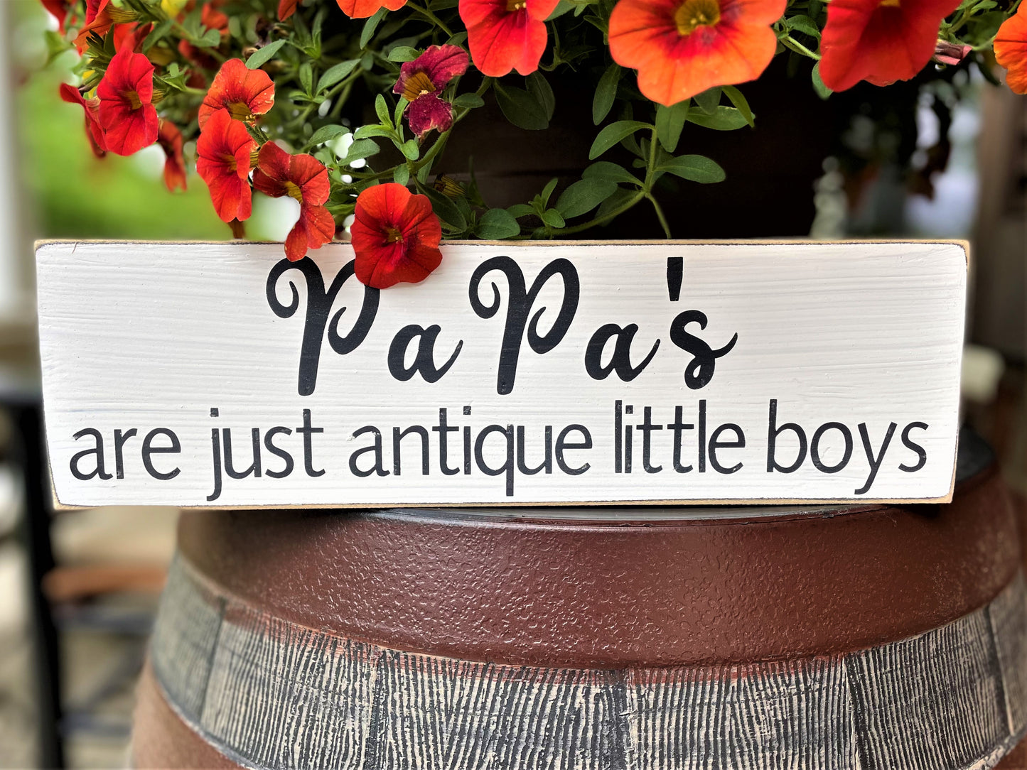 Pa Pa's are just antique little boys
